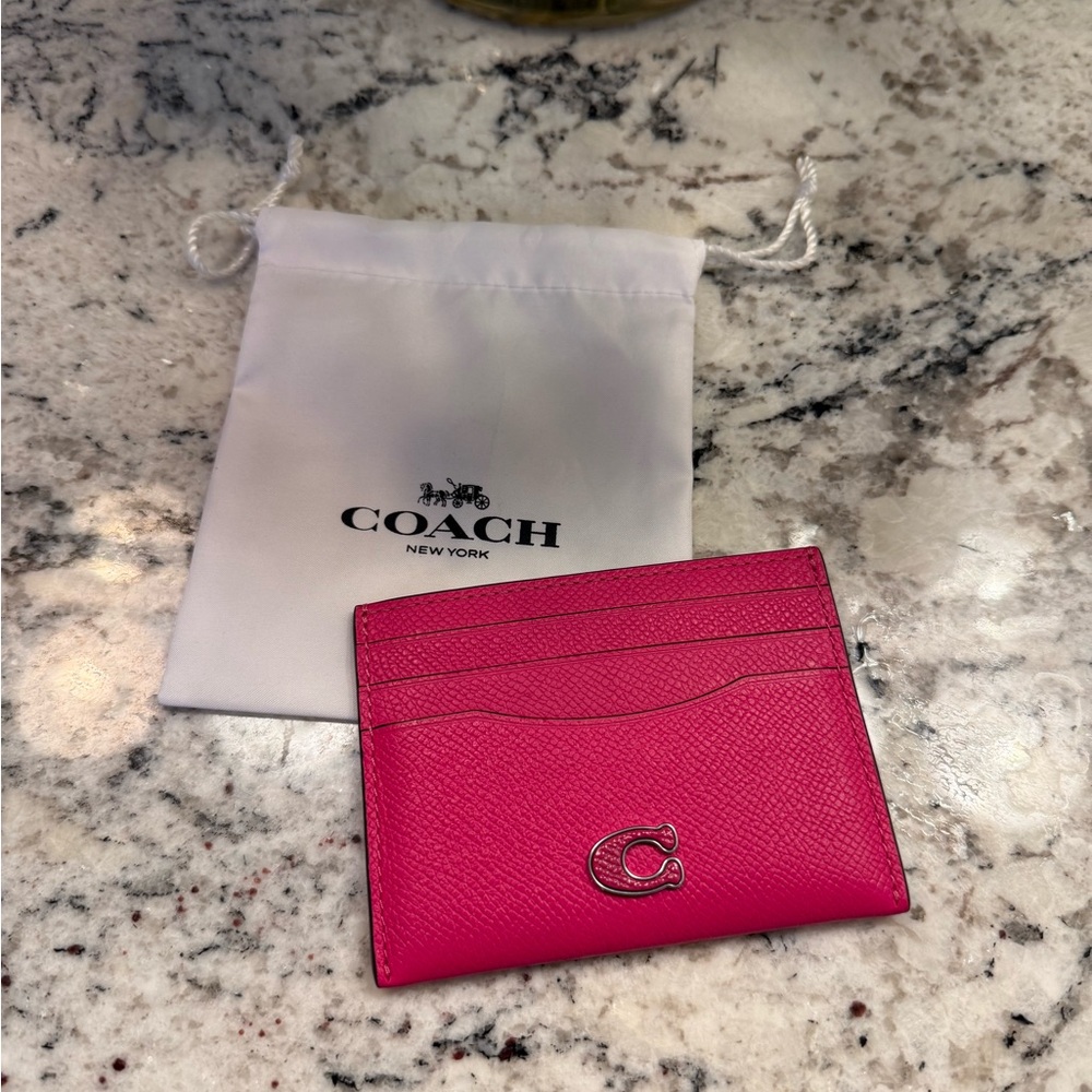 Coach Dragonfruit Card Holder
